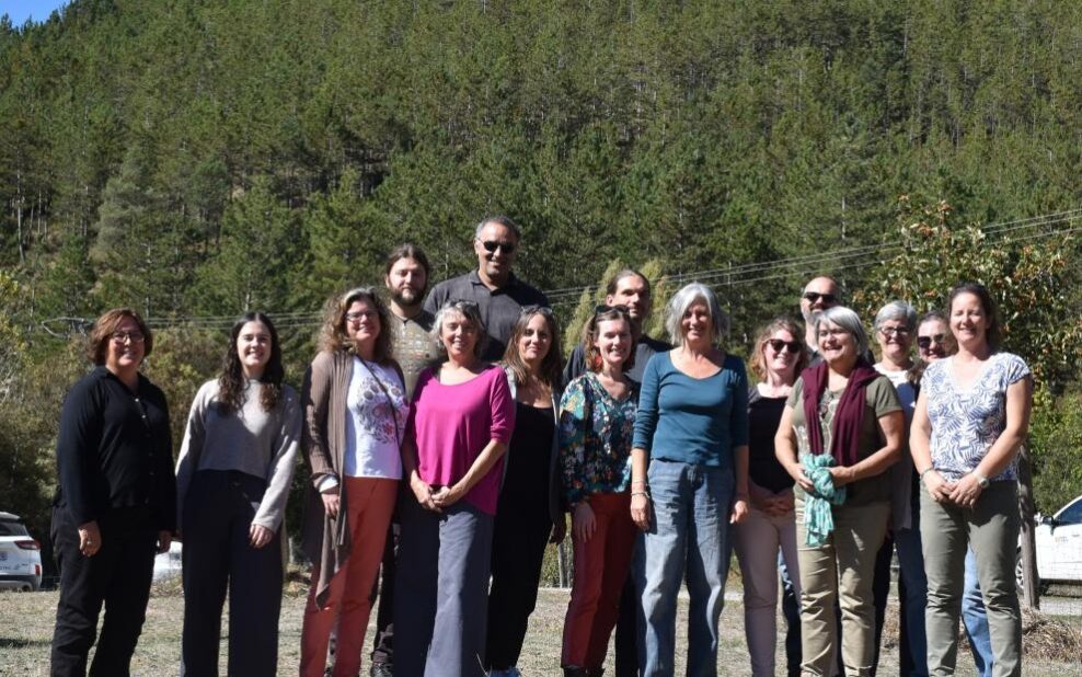 Reunión Proyecto GESTES 8 de octubre en La Garcipollera